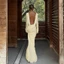 Cutenew Váy Thường Ngày Nữ Mùa Thu Kỳ Nghỉ Pleats Backless Full Tay Co Giãn Thanh Lịch Đơn Giản Chắc Chắn Dài Bodycon Vestidos