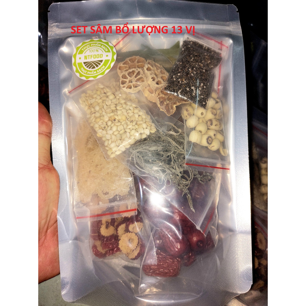 Nguyên Liệu Nấu Sâm Bổ Lượng