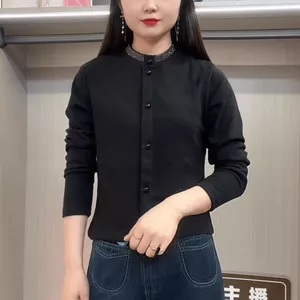 Mới Thu Đông: Áo Len Tay Dài Ấm Áp Cho Mẹ
