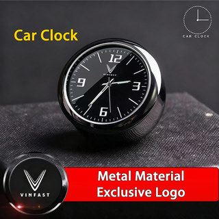 Đồng hồ ô tô Vinfast Dạ quang Min Đồng hồ kỹ thuật số Cơ khí Đồng hồ thạch anh Đồng hồ ô tô Kẹp khí cho Vinfast Lux A Fadil Tổng thống SA VF5 VF8 VF9 E34 Phụ kiện nội thất
