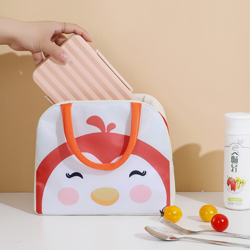 Túi Vải Đựng Hộp Cơm Hoạ Tiết Hoạt Hình ENODA HOME, Túi Giữ Nhiệt Đựng Cơm Trưa Văn Phòng Kiểu Dáng Dễ Thương TUICOM002