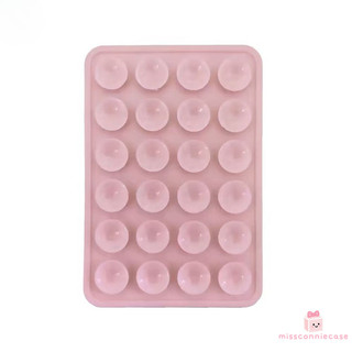 Trang điểm gương trái tim tình yêu dễ thương DIY Match Tấm hút silicon hai mặt cho vỏ điện thoại Cố định Cốc hút có lưng Keo dán cao su silicon cho miếng đệm cố định