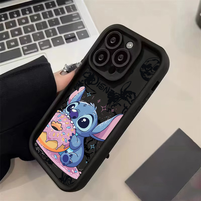 Tương thích với Infinix Smart 9 10 Plus Hot 60i 50i 30i 50 60 Pro + Phoen Case Kem Drink Stitch Print Silicone Soft Cover