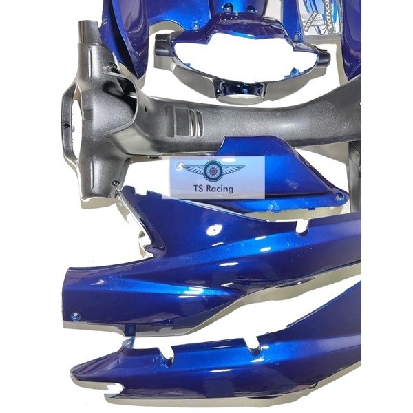 Dàn áo wave alpha - wave nhỏ màu xanh đen - tặng team 3 lớp