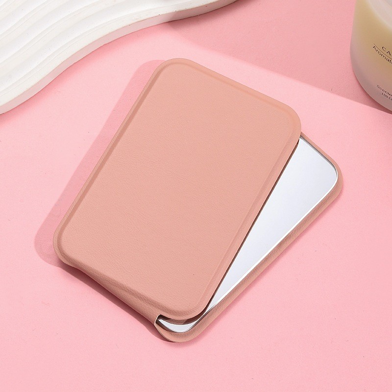 Gương Trang Điểm Gấp Gọn Cho Nữ, Gương Bọc Da Cao Cấp, Gương Bỏ Túi Mini | Shopee Việt Nam