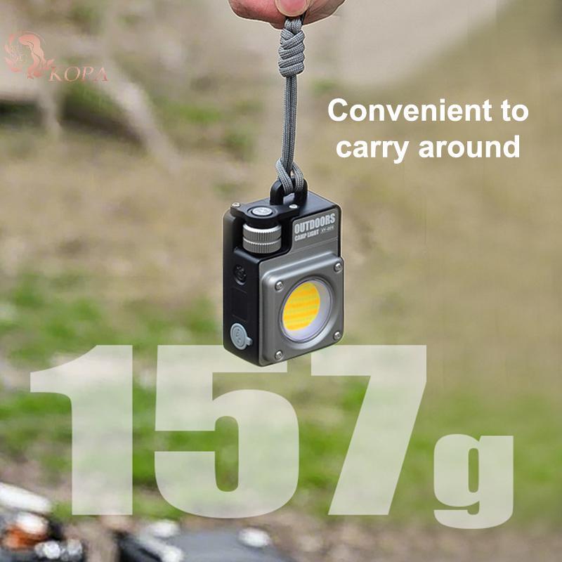 Đèn pin móc khóa từ tính siêu sáng KOPA 2025, độ sáng có thể điều chỉnh 120-3500lm, từ tính & chống nước VN