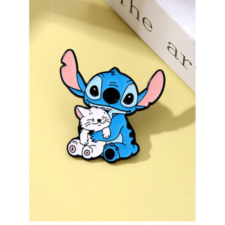 1 Chiếc Sao Dễ Thương Baby Stitch Trang Trí Trâm Cài