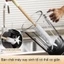 Bàn chải cọ ly cốc đa năng, cán kéo dài 33–40cm, đầu uốn cong làm sạch sâu