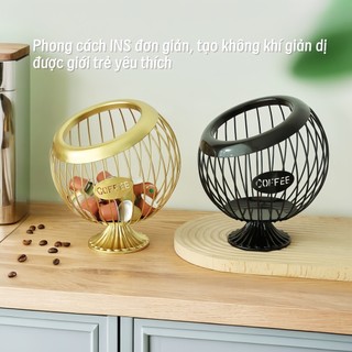 Giỏ Sắt Đựng Trái Cây, Đựng Bánh, Đồ Khô Phong Cách Bắc Âu, Decor Bàn Ăn/Phòng Khách Siêu Xinh