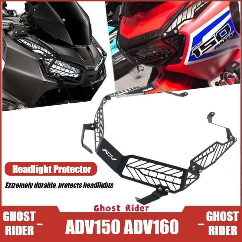 Dành Cho Xe HONDA ADV150 ADV160 2019-2023 Vỏ Bảo Vệ Đèn Pha Lưới Bảo Vệ