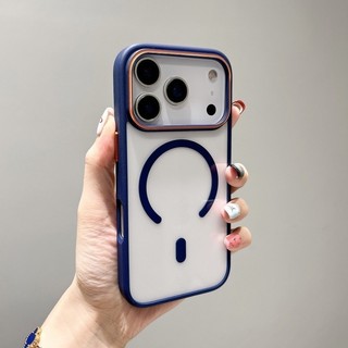 Sạc từ tính không dây sang trọng Vỏ acrylic trong suốt cho iPhone 17 Pro Max 17 Air 16 Pro Max 15 Pro Max 14 Plus 13 Pro Max 12 11 Vỏ cứng chống sốc iPhone 17 Pro Max