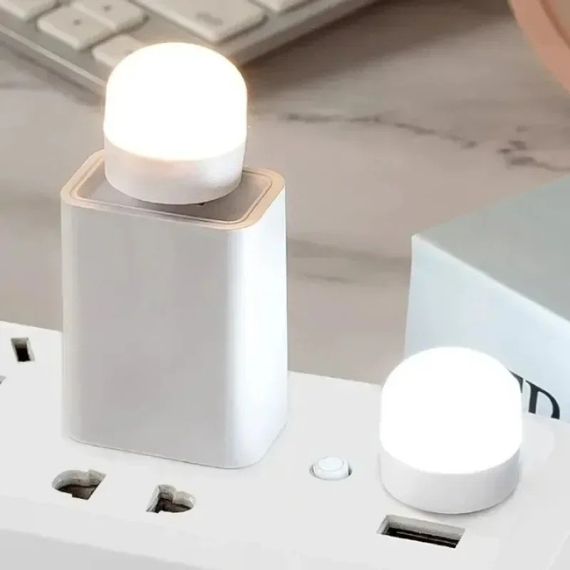 10 / 20 / 30 Chiếc Mini USB Cắm Đèn Ngủ / Bảo Vệ Mắt Đèn LED Đọc Sách Đèn Di Động