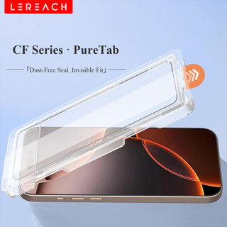 Tấm bảo vệ màn hình kính cường lực không bụi Lereach cho iPhone 17 / 16 / 15 / 14 / 13 / 12 / 11 / Xs Pro Max / plus / mini / air Auto-Adhesion