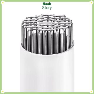 Nắp thoát nước ban công NOOKSTORY, Ống thoát nước sàn nhà dịch chuyển lớn tròn, Ống thoát nước trên nóc bằng thép không gỉ chống tắc hữu ích
