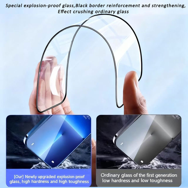Kính cường lực bảo vệ toàn màn hình dành cho Redmi Turbo 4 3 A5 A4 A3 A3x A2 A2+ A1 A1+ K80 K70 K70E K60 K60E K50 Ultra K40 Gaming K40s Pro+ Plus 5G 4G 2025