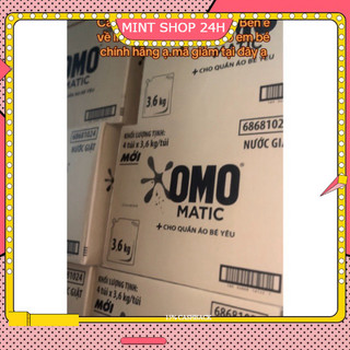 [HỎA TỐC] Nước giặt omo matic cho quần áo bé yêu 3.6kg, nước xả comfort 1.7L cho bé yêu -chính hẵng