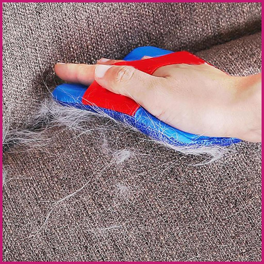 Quần áo Lint Tẩy lông thú cưng Dụng cụ tẩy lông Bàn chải làm sạch 2 miếng Lint Brush Cleaner Loại bỏ áo làm sạch shopidaevn