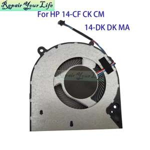 Quạt Làm Mát CPU Cho HP 14-CF 14S-CF 14-CK 14-CM 14-DA 14-DK 14S-DK 14-MA 14S-DP Bộ Phận Máy Tính Xách Tay Quạt Tản Nhiệt Làm Mát L23189-001