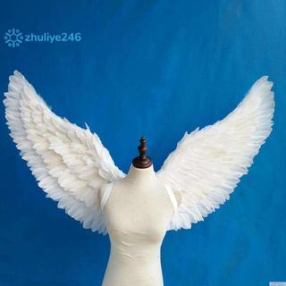 < zhuliye246 > Hình Nuốt Thiên Thần Trắng Có Dây Đeo Co Giãn Cho Tiệc Trẻ Em Cosplay Trang Trí Sinh Nhật Halloween