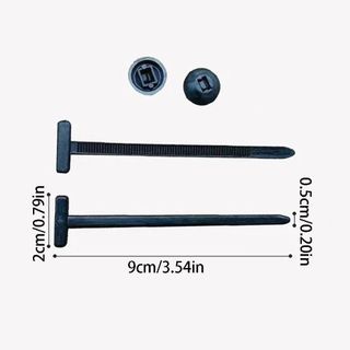 Phụ kiện cố định - Khóa & đinh xuyên, chống trượt, lắp nhanh, 10/50 Chiếc, Cáp Thắt Khóa, Zip Ties Tự Khóa