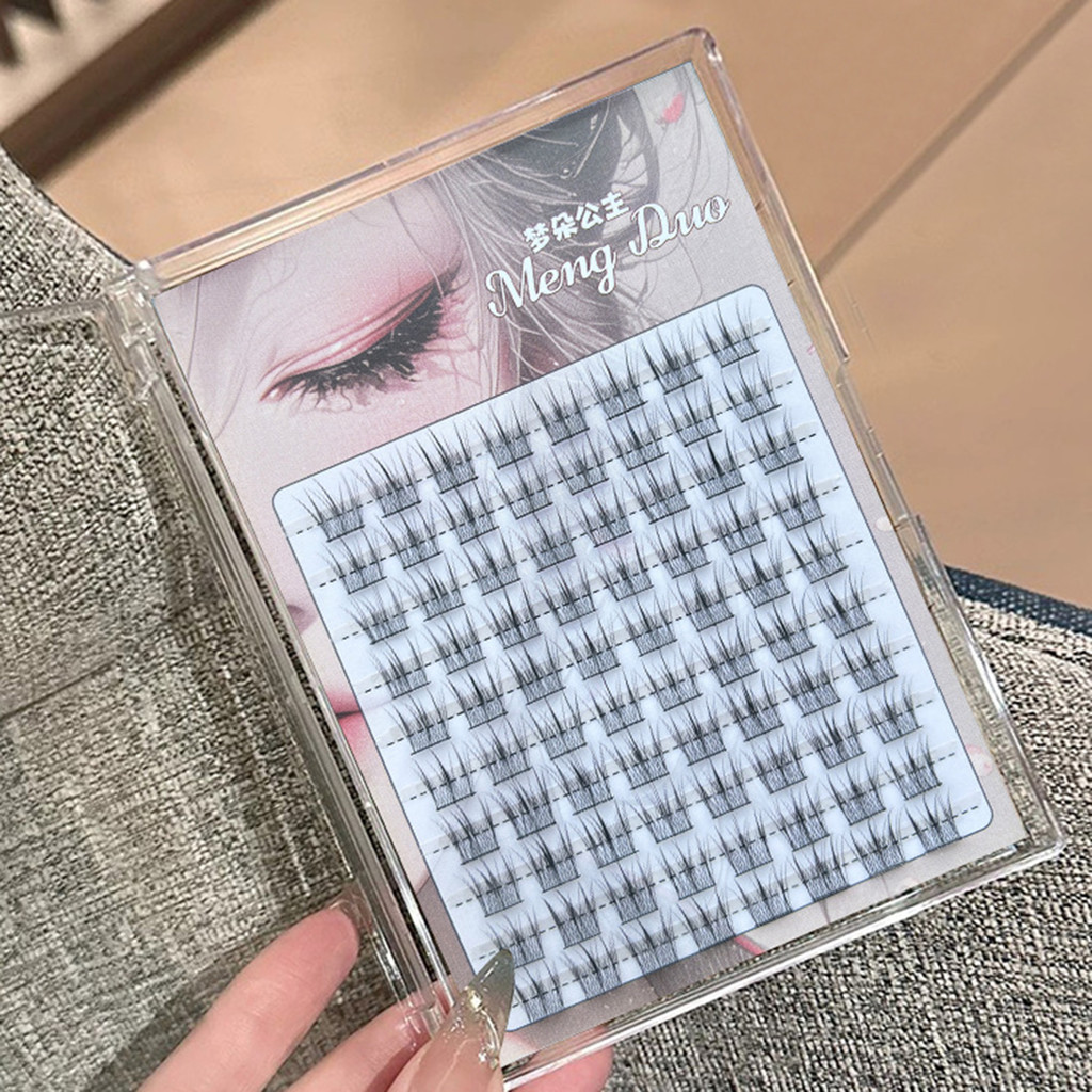 Cosplay tự nhiên Lông mi giả C Curl 12-14mm Cụm mi dành cho người đam mê mi hoặc người mới bắt đầu