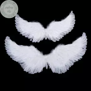 PUSKY Nuốt Hình Thiên Thần Trắng Có Dây Đeo Đàn Hồi Cho Trẻ Em Tiệc Cosplay Halloween Trang Trí Sinh Nhật VN