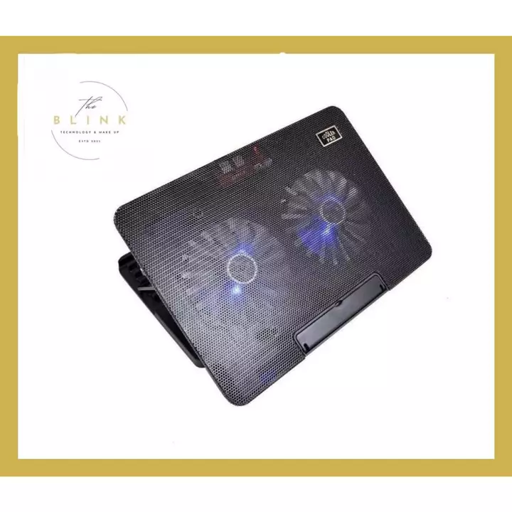 Đế Tản Nhiệt Laptop N99 COOLING PAD cho laptop từ 17 inch trở xuống- Loại Cao Cấp, 1 Fan/ 2 Fan , Đế Nâng 45 Độ