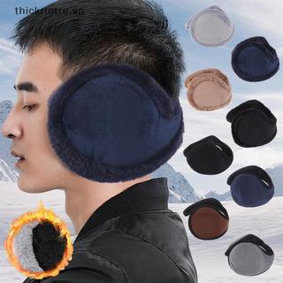 THI Nhiệt Mềm Mại Sang Trọng Bịt Tai Người Mùa Đông Dày Tai Ấm Hơn Thể Thao Ngoài Trời Chống Gió Chống Lạnh Tai VN