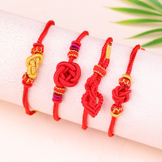 Vòng tay dây đỏ năm mới 2026 cho nam nữ, mang lại may mắn và bình yên