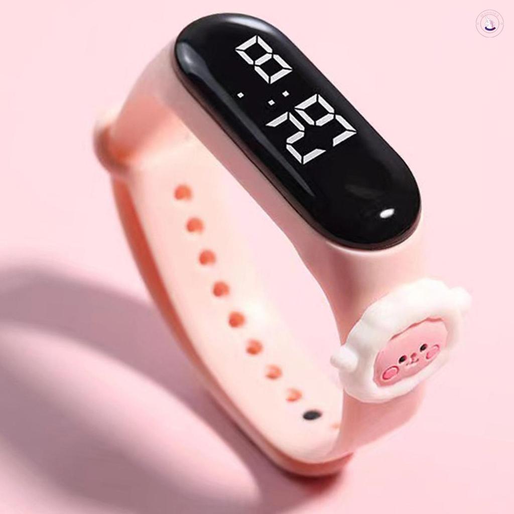 Đồng hồ đeo tay kỹ thuật số LED thể thao Đồng hồ thông minh thể thao HD chống nước cho bé gái và bé trai
