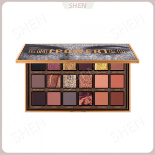 Bảng phấn mắt màu HUDA18 Châu Âu Mỹ Pearlescent Rose Gold Eyeshadow Palette