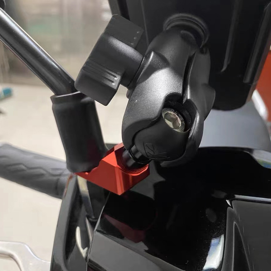 CHO HONDA PCX160 / ADV150 / ADV350 Đế gắn điện thoại xe máy đa năng – Giá đỡ gương chiếu hậu Giá đỡ đầu bóng