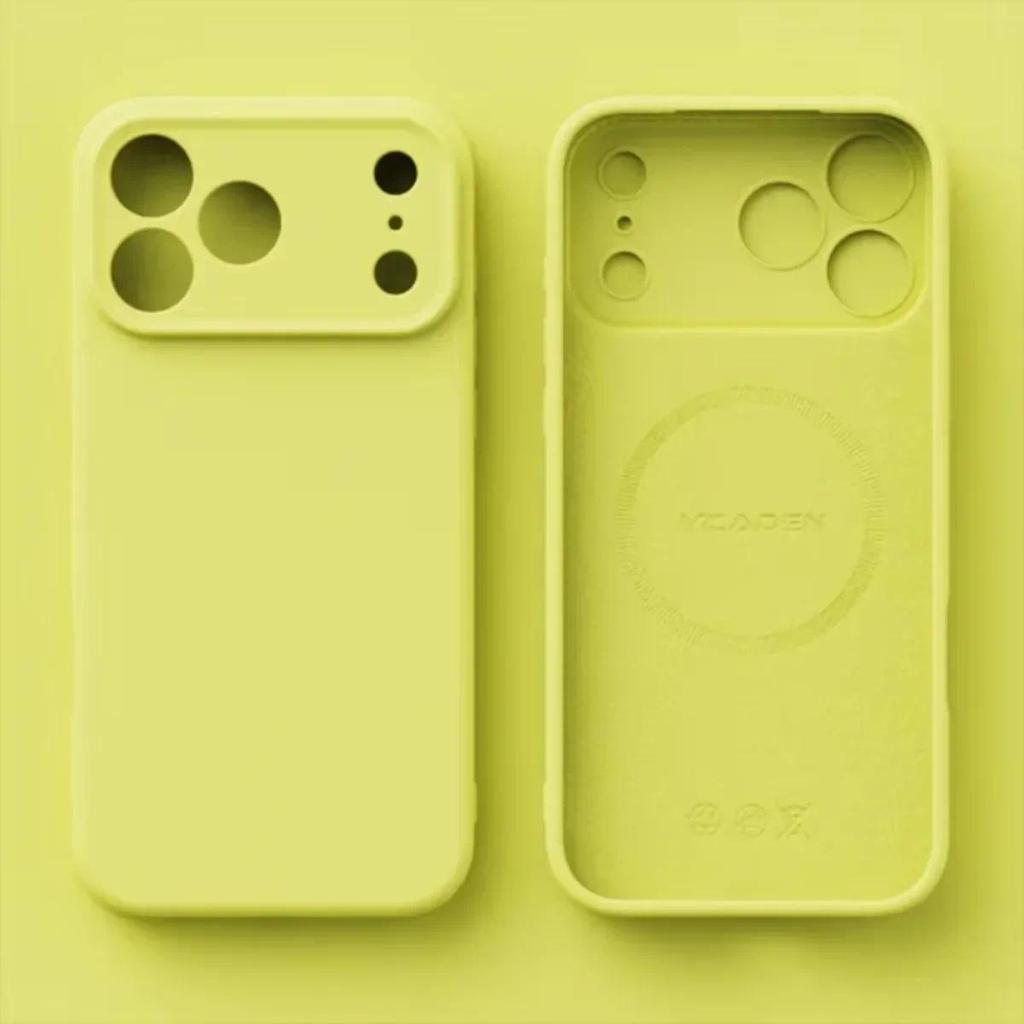 Ốp Điện Thoại Silicon Bảo Vệ Chống Sốc Cho Apple iPhone 17 Pro Max 16 15 14 13 12 Ốp Lưng Trơn