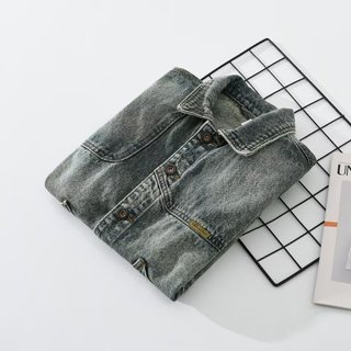 Áo vest denim nam thiết kế thời trang kiểu Mỹ, chất lượng cao