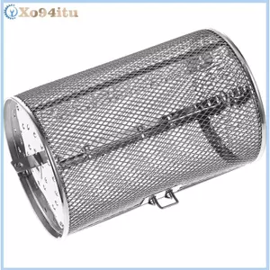 XOITU Thép Không Gỉ Nướng Rotisserie Lò Nướng Cho Nhà Bếp Chiên Giỏ Cà Phê Đậu Nướng Lồng Trống Giá Nồi Chiên Không Khí Phụ Kiện Đa Năng VN