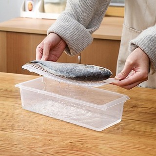1 / 2 / 3 Cái Tủ Lạnh Thực Phẩm Tươi Giữ Hộp - Nhà Bếp Trái Cây Có Thể Xếp Chồng Rau Củ Thịt Cá Hộp Bảo Quản