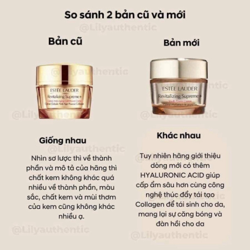 Kem dưỡng Collagen ngăn ngừa lão hóa dưỡng ẩm Estee Lauder Revitalizing Supreme+ Youth Power Soft Creme Moisturizer 50ml