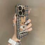 Ốp lưng iPhone Áo len gương họa tiết thỏ Cho iPhone 16 Promax 15 11 12 13 14plus xr xsmax 16plus