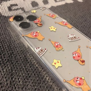Ốp Điện Thoại Thích Hợp Cho iPhone Cake Starman Thích Hợp Cho iPhone17 16promax Lỗ Chính Xác Mềm 13 14 15 Vỏ Bảo Vệ Hoạt Hình DGVC