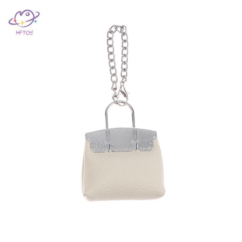 HFTOY Thời Trang Túi Nhỏ Móc Khóa Đơn Giản Móc Khóa Túi Nữ Quyến Rũ Túi Xách Mặt Dây Chuyền DIY Phụ Kiện Cô Gái Quà Tặng ~