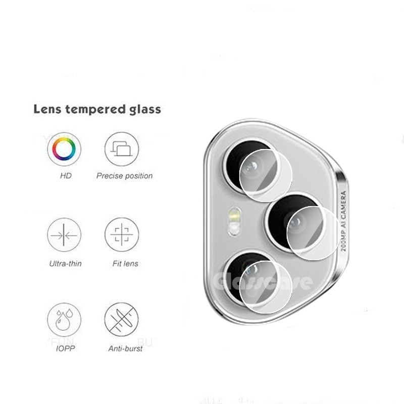 2 Trong 1 9H HD Bảo Vệ Màn Hình Kính Cường Lực Cho Honor 400 pro lite 400pro 400lite 400smart Honor400 Honor400pro Bảo Vệ Màn Hình Camera Mặt Sau Ống Kính Bảo Vệ Full Cover Phim Trước