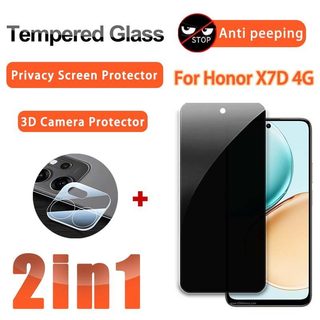 Phim bảo mật kính cường lực 2 trong 1 Honor X7D 5G 4G cho Honor X7D X7a X7b X7c X9D X9C Smart X8A X8B X8C 5G 4G Phim 3D Bảo vệ Camera & Bảo vệ màn hình Chống gián điệp