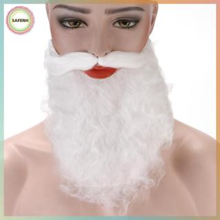 SAFENH - Râu Giả Ông Già Noel Cho Cosplay Giáng Sinh, Thích Hợp Cho Thanh Thiếu Niên Và Người Lớn