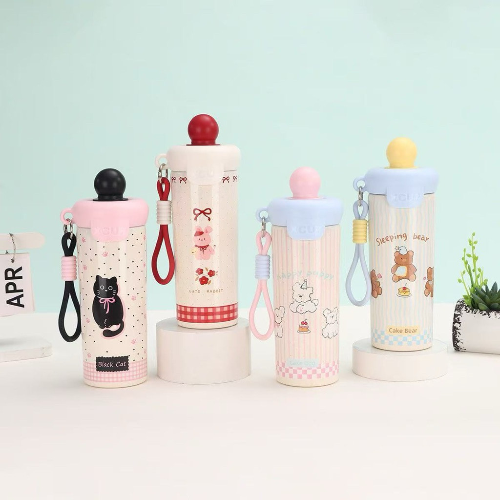 Bình giữ nhiệt inox 316 dung tích 500ml, Ly giữ nhiệt XCUP có nắp bịt kèm dây đeo tiện lợi