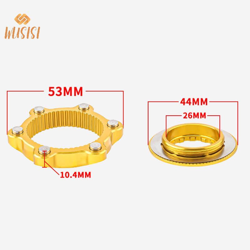 Adapter WUSISI cho xe đạp leo núi Centerlock, chuyển đổi 6 bu lông phanh đĩa, phụ kiện mới