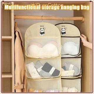 Túi đựng đồ lót PURECOTTON0, có móc treo tất 2 / 3 lớp, túi nhiều lớp dung tích lớn