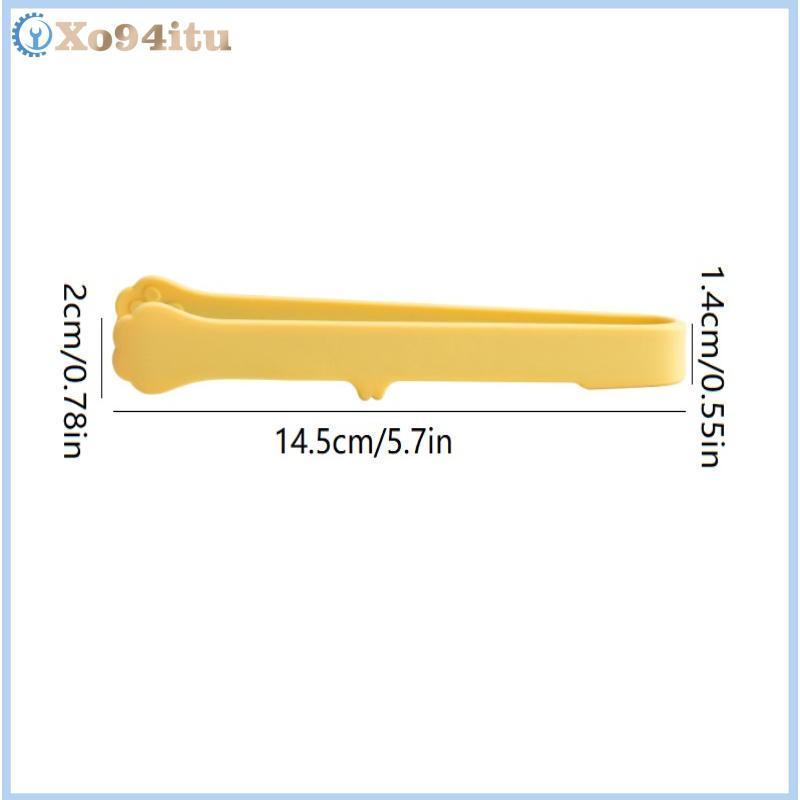 XOITU Sáng Tạo Nhật Bản Paw Shape Silicone Snack Thực Phẩm Kẹp Tay Cầm Chống Trơn Trượt BBQ Bánh Mì Kẹp Phụ Kiện Nhà Bếp VN