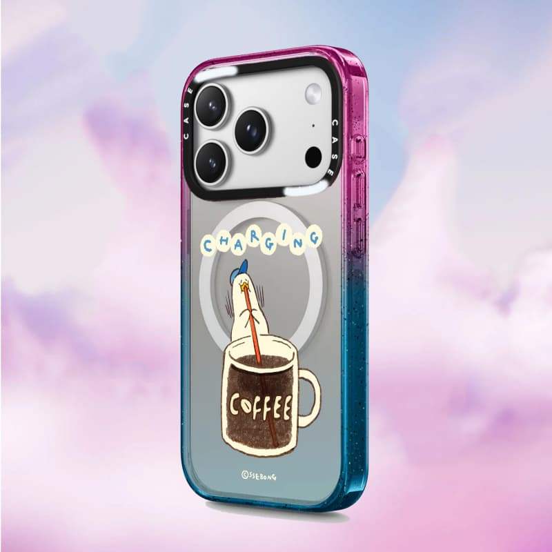CASECASE X Sạc của Ssebong Cotton Candy Rõ Ràng Cứng Từ Hút Tác Động Cho Apple IPhone 12 13 14 15 16 17 Pro Max Plus Air Có Hộp