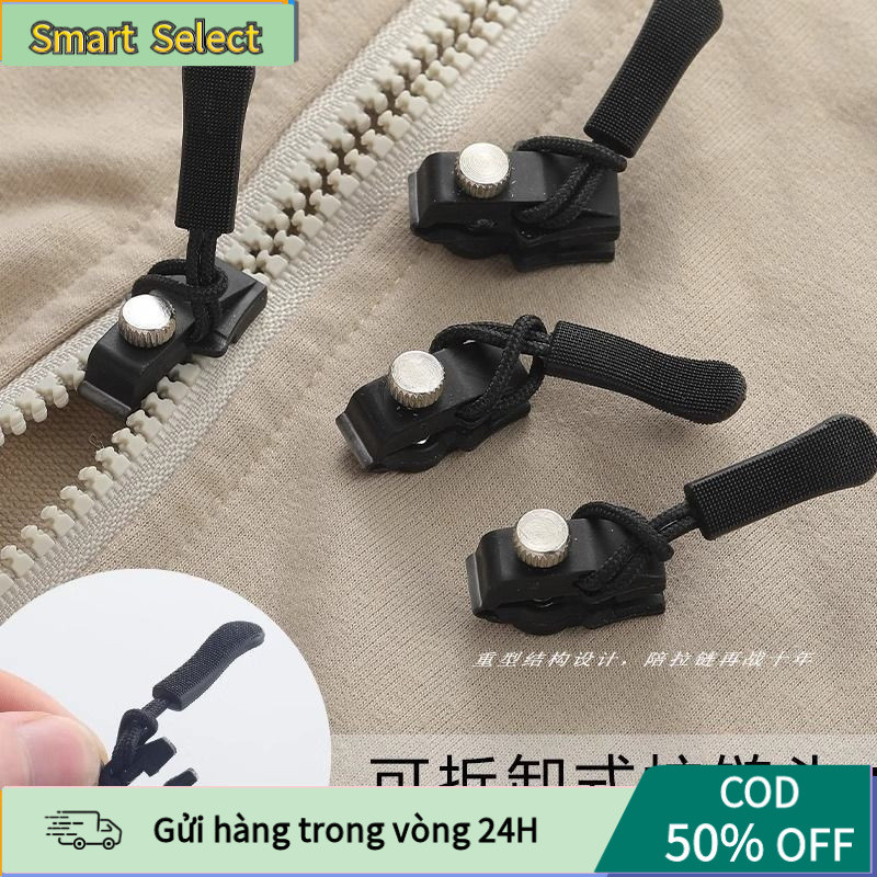 [COD] Đầu Khóa Kéo Thay Thế Đa Năng – Có Thể Tháo Rời, Dùng Cho Váy, Áo, Ba Lô, Vali
