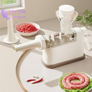 [Mystic] Máy nhồi xúc xích thủ công Máy xay thịt Máy làm đầy có ống đơn vị để sản xuất tại nhà [Mới]